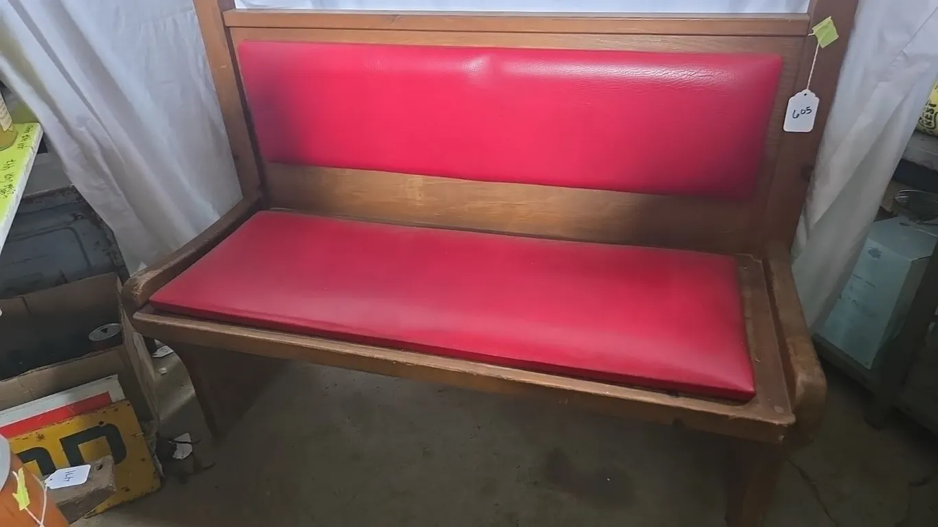 Oak Settee - 48"