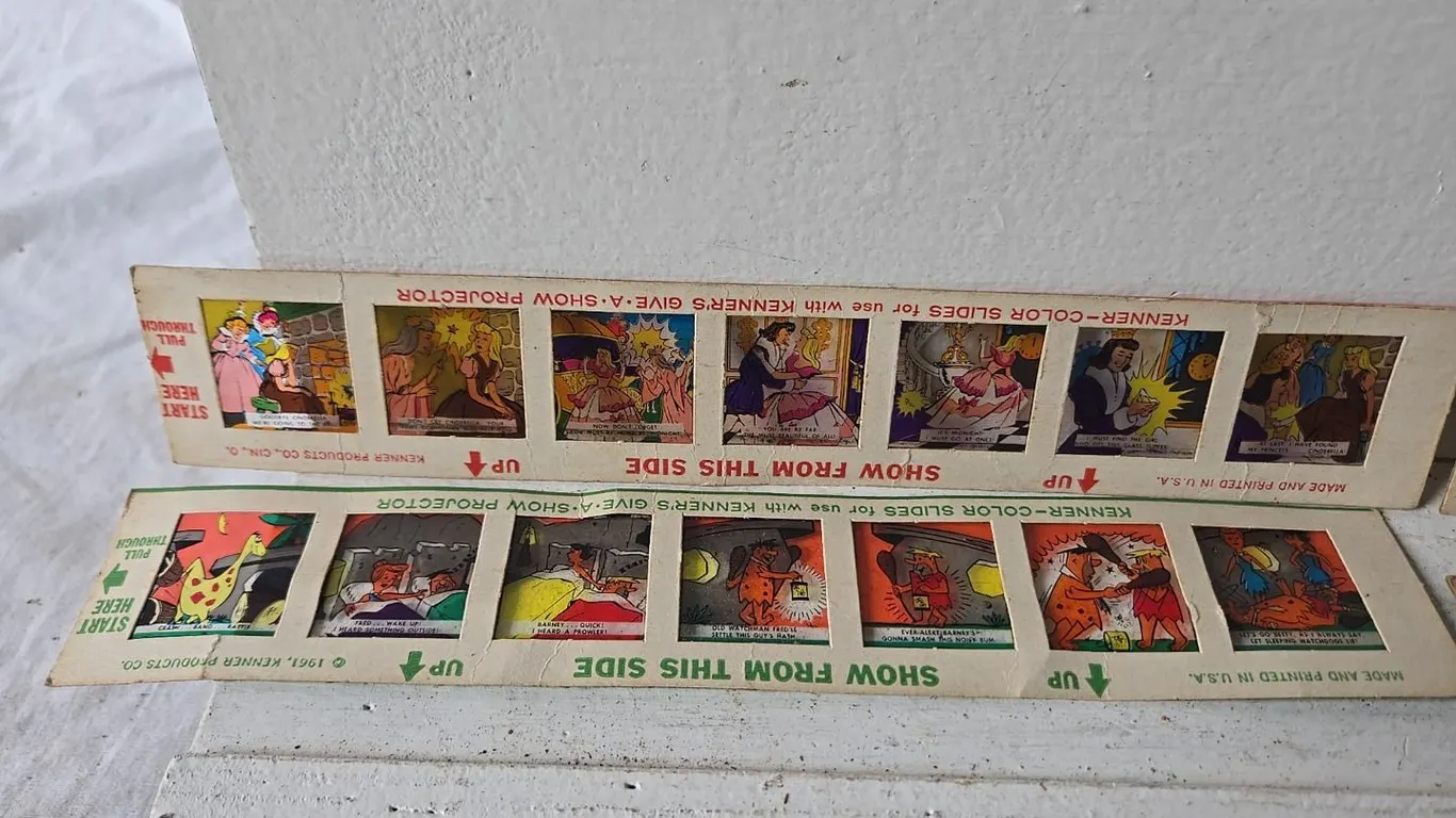 Kenner Give-a-show projector slides
