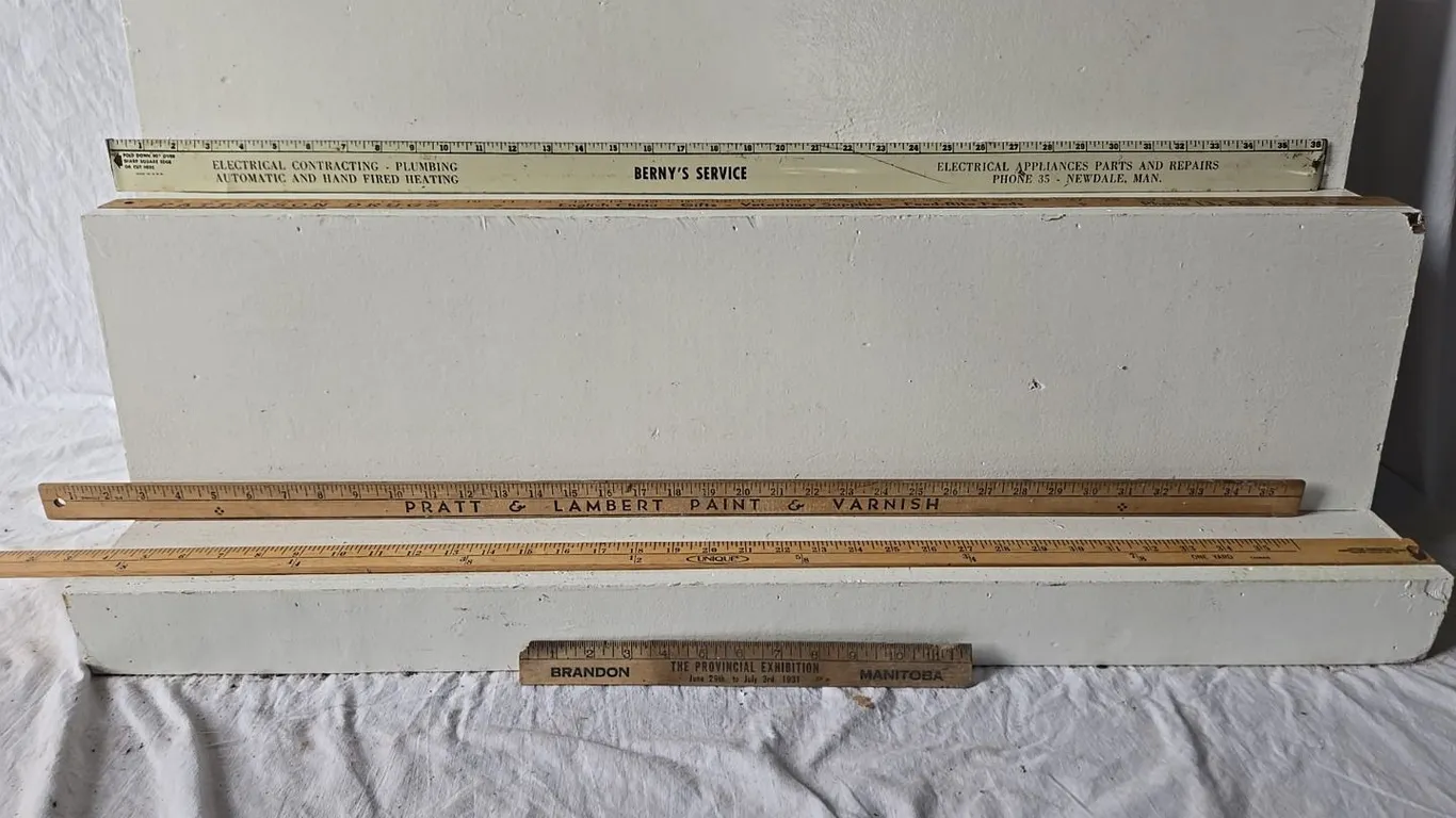 Misc. Yard sticks
