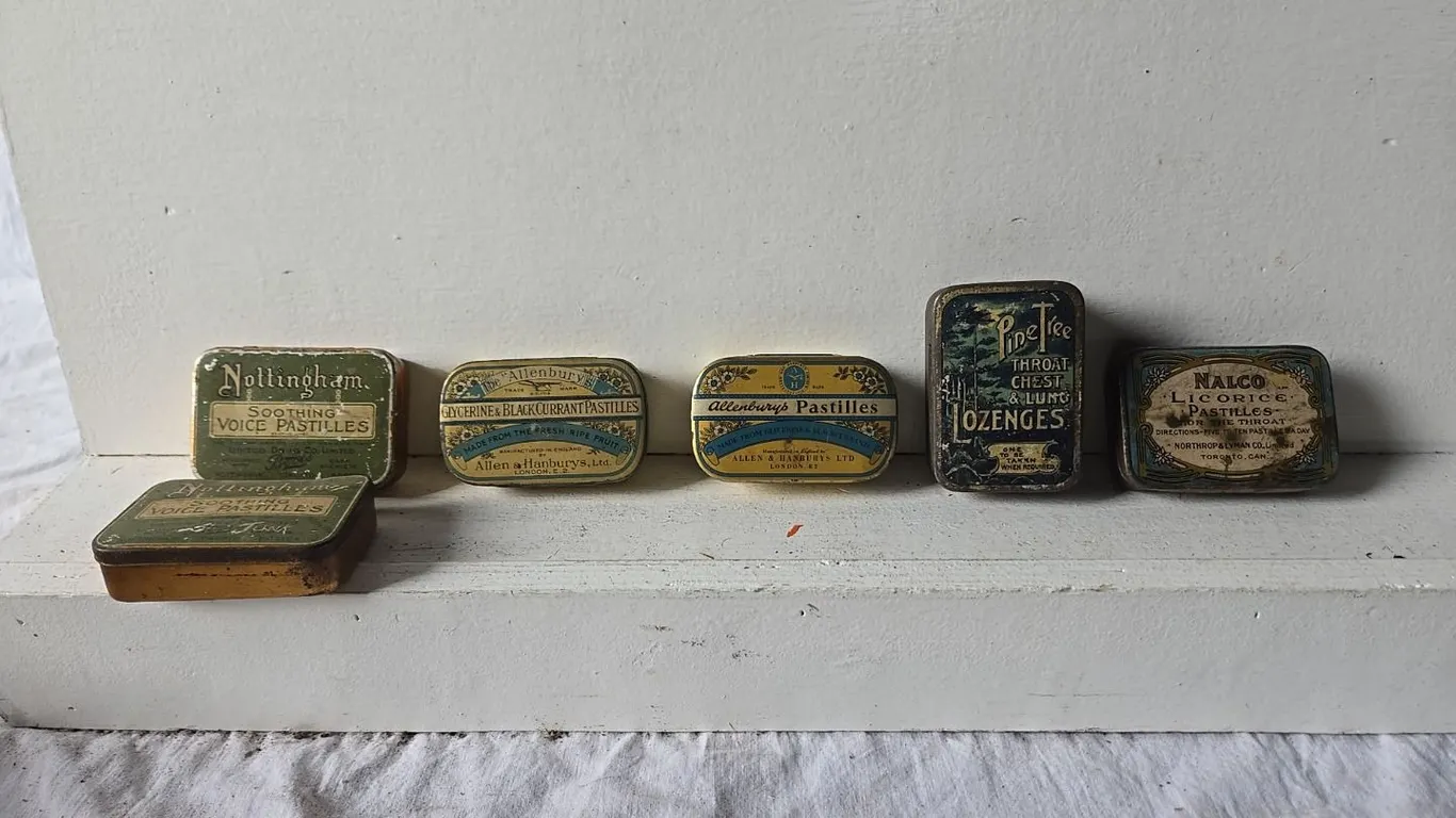 Lozenges & Pastillies Tins