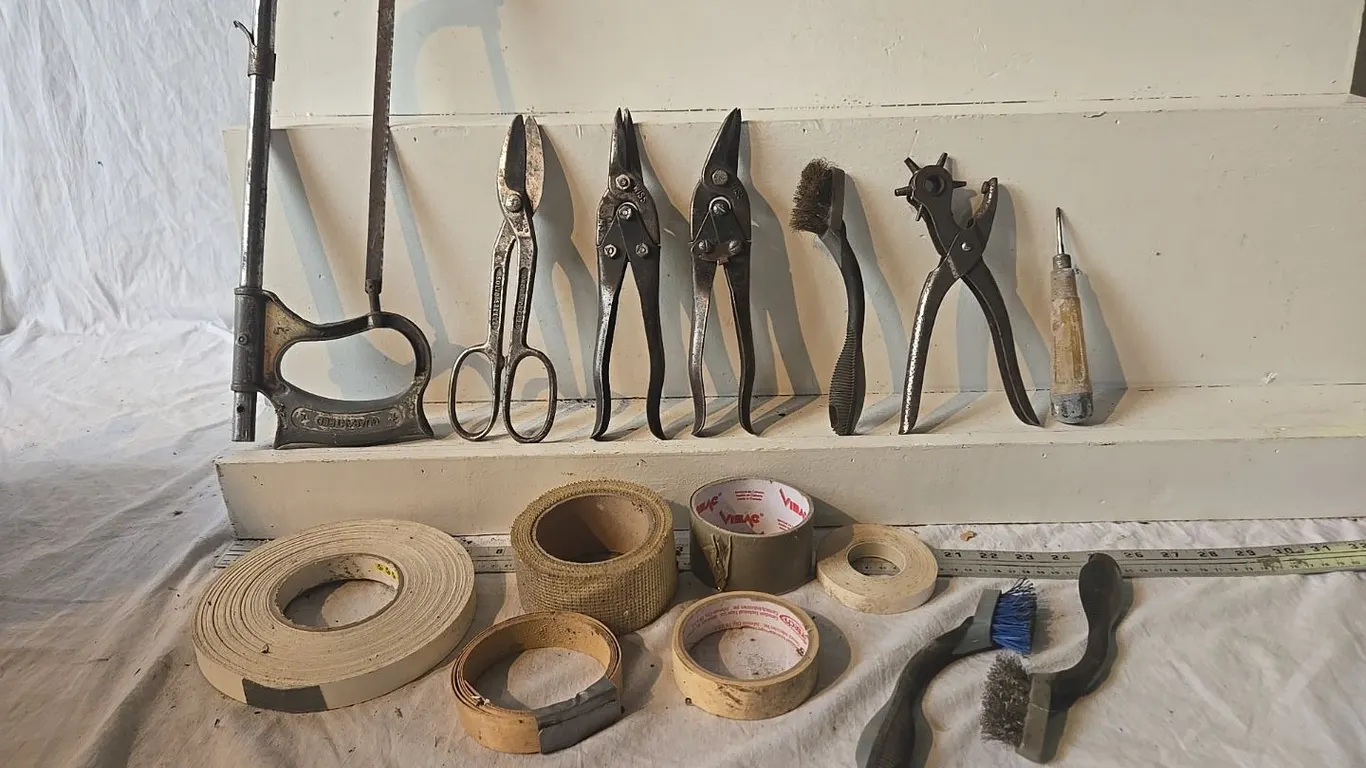 Hand Tools - Tin Snips, Riveter, Saw, etc.