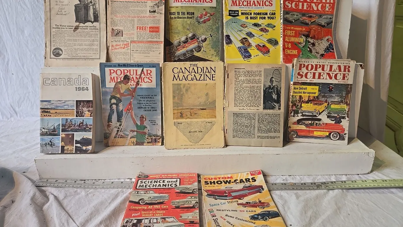 Popular Mechanics & Popular Science Books