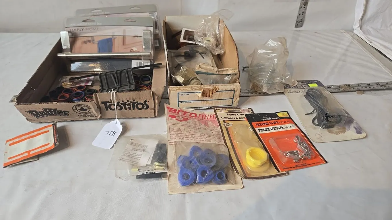 Towel Bars, o-rings, eyelets, etc.
