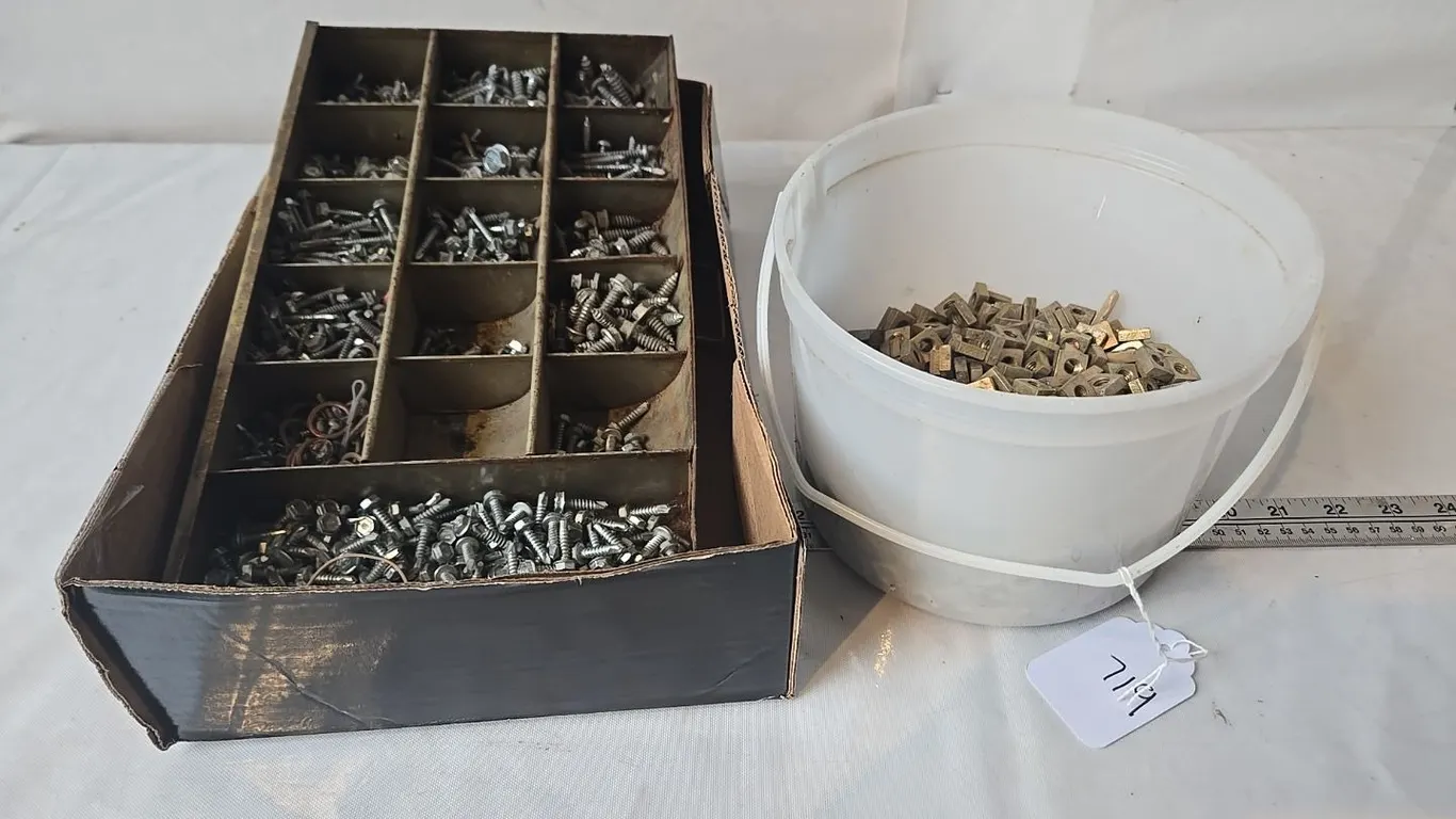 Misc. Hardware - screws & sq. nuts