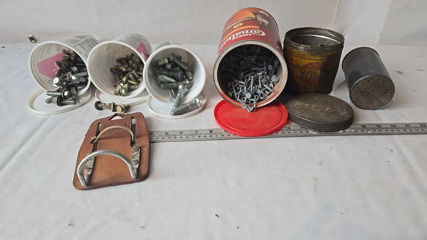 Misc. Hardware - Bolts, Nuts, Roofing Nails