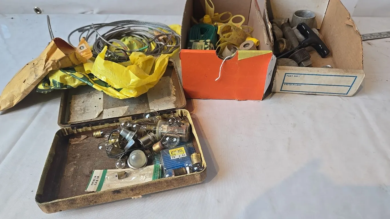Cable, Plumbing Caps & Fittings, etc.