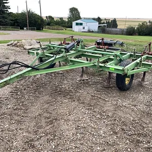Graham Holme Cultivator with Sweeps and Mounted Harrows