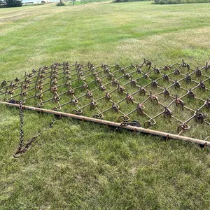 12' Chain Harrows on Draw Bar