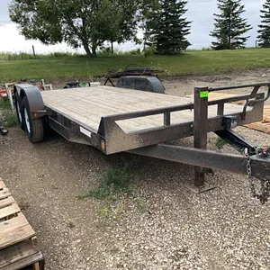 2007 16' Tandem Axle Flatdeck Trailer with 2' Dovetail VIN: 3BZHP182X7C002997