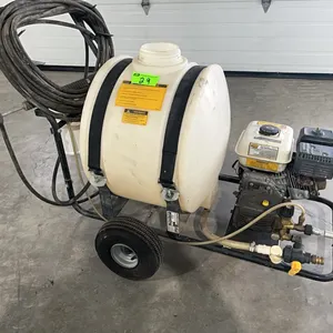 Power Fist Mobile Pressure Washer with Honda 5.9 Engine and 25 Gallon Tank