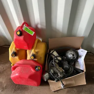 (4) Jerry Cans, Fuel Pumps, Lids, Filters