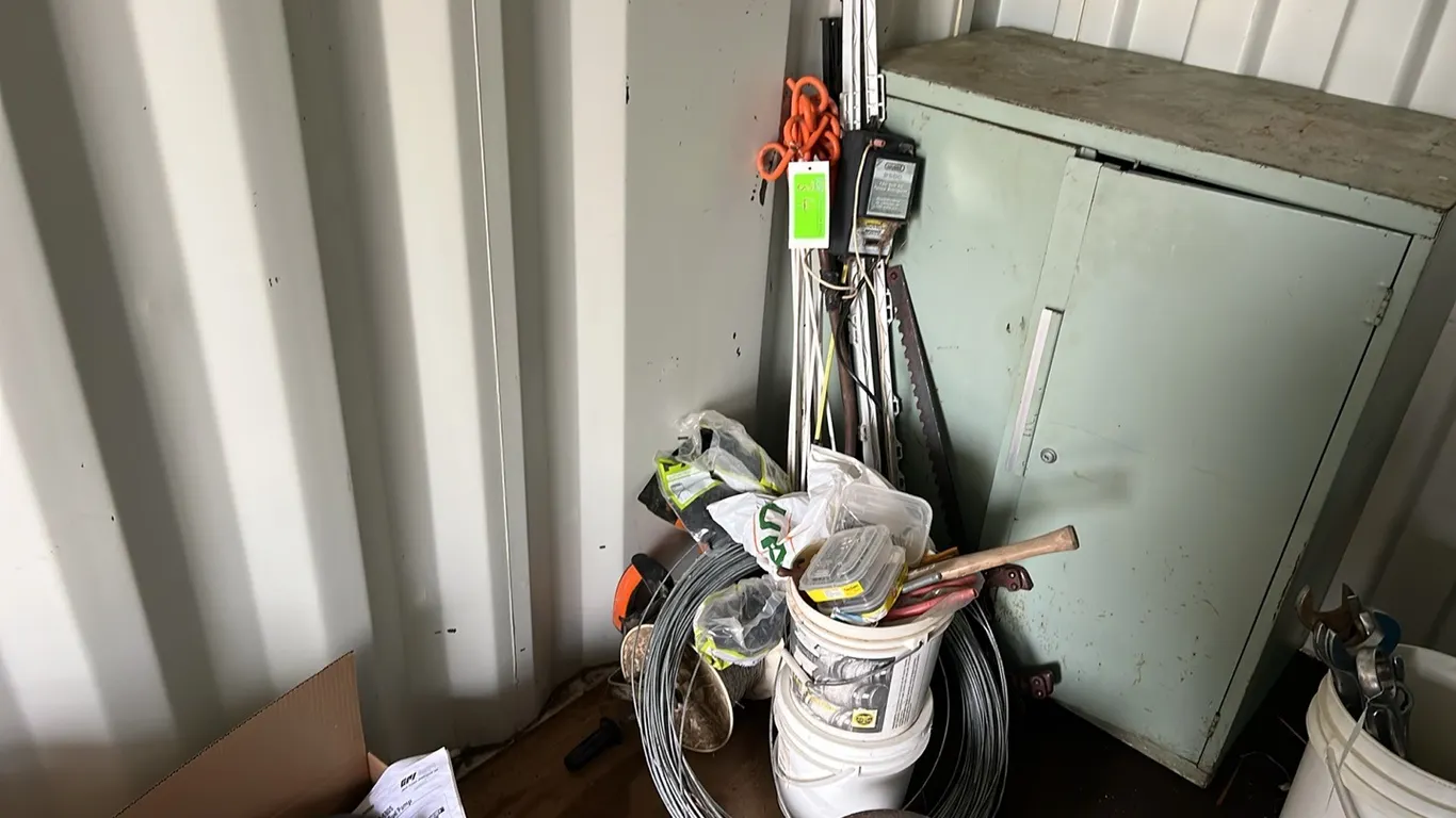 Assortment of Fencing Supplies