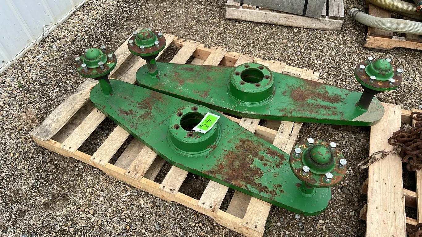 Set of Walking Beam Axles for a John Deere Baler