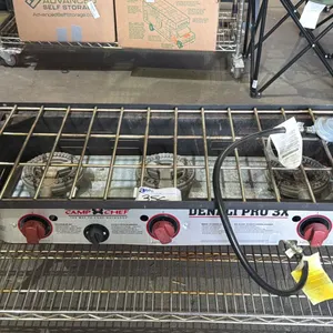 CAMP CHEF DENALI PRO 3X 3-BURNER GAS STOVE *UNKNOWN WORKING CONDITION/MAY BE MISSING PARTS