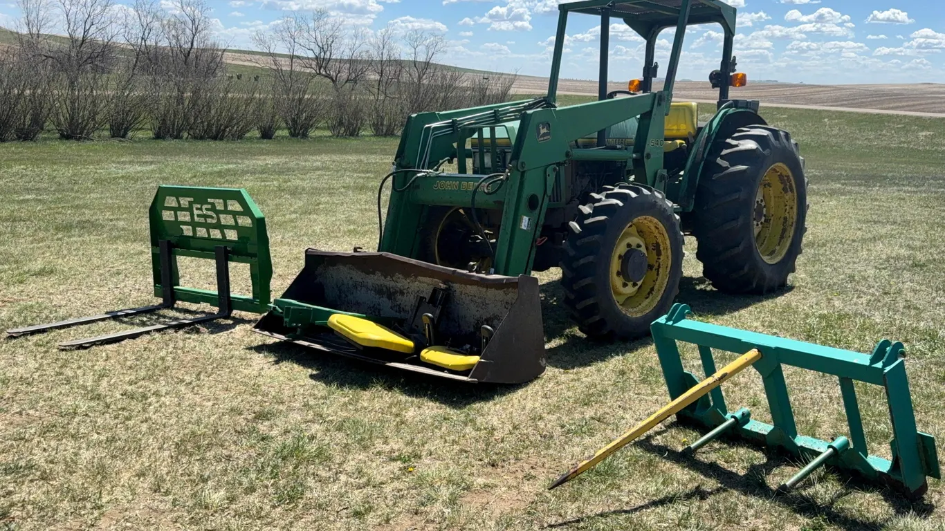 1993 John Deere 5400 Utility Tractor