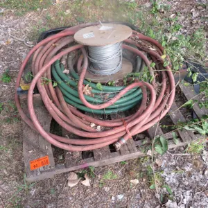 Pallet of Hose and Cable