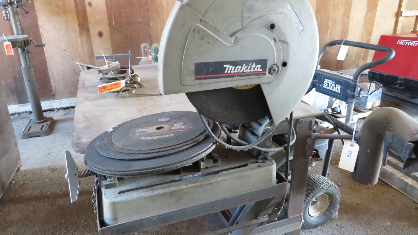 Makita Chop Saw and Blades