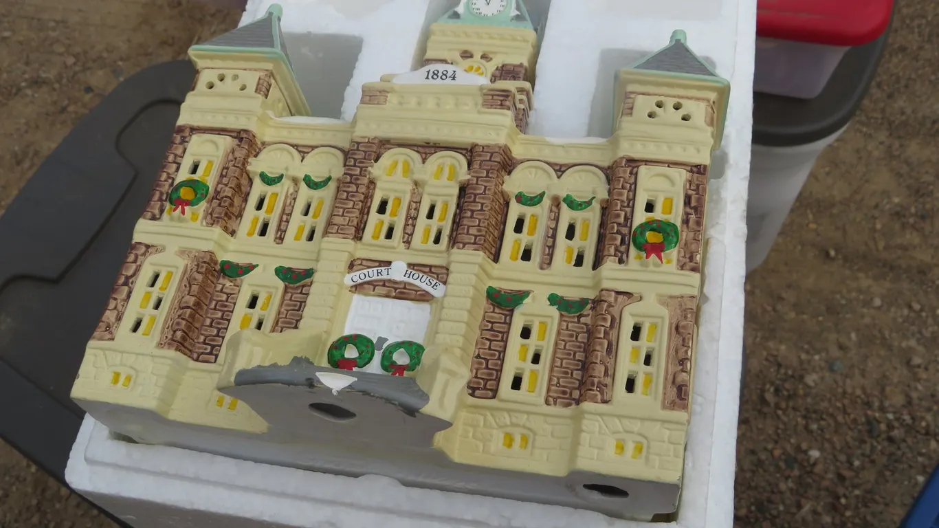 Tote of Christmas Houses