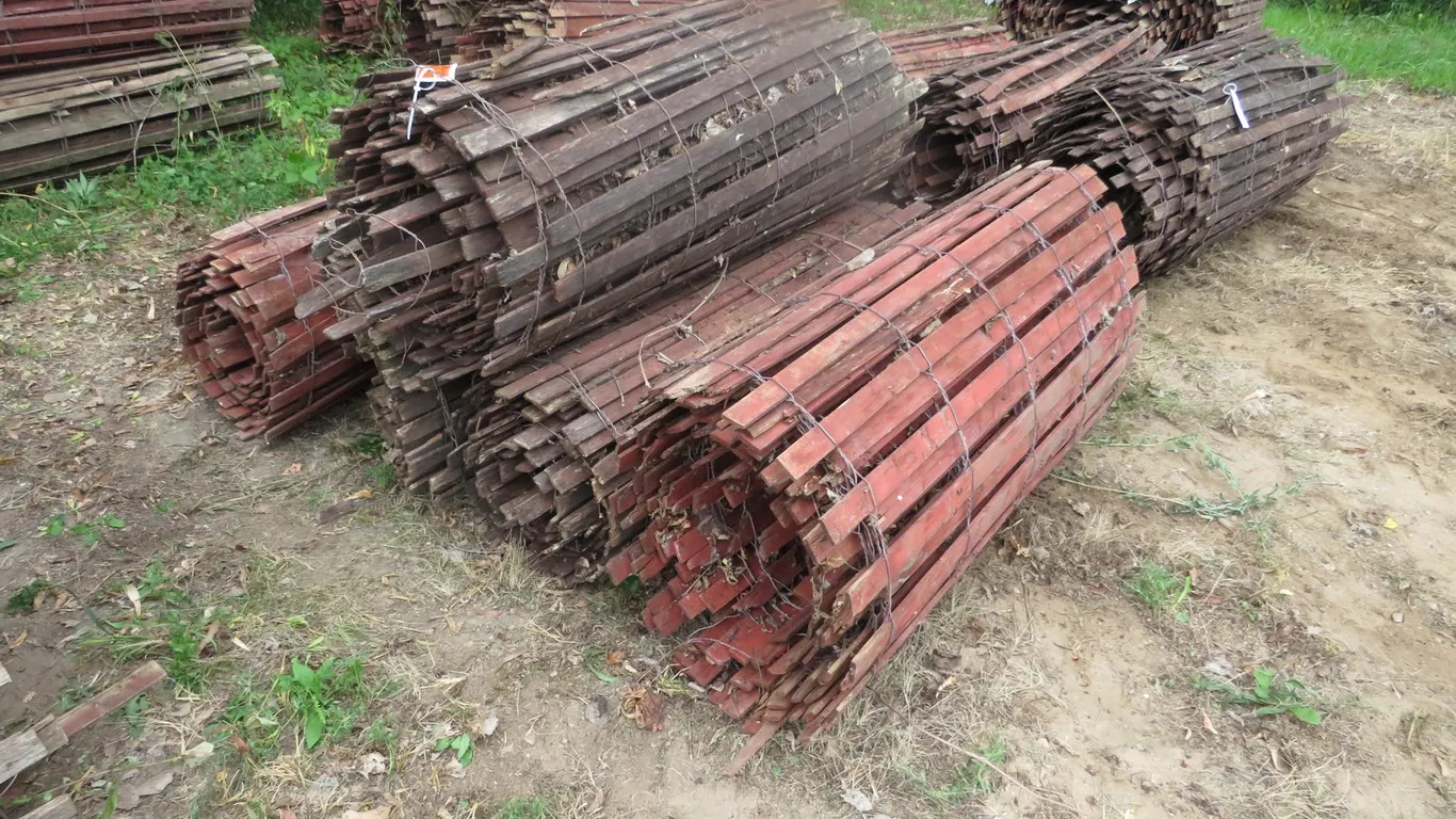 (5) Rolls of Wooden Snow Fence