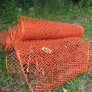 (5) Rolls of Plastic Snow Fence