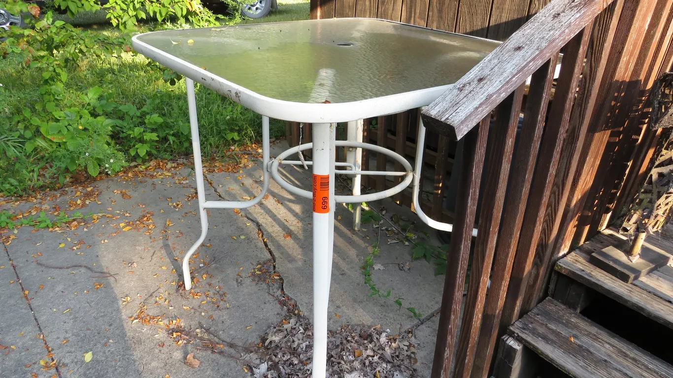 High Top Patio Table