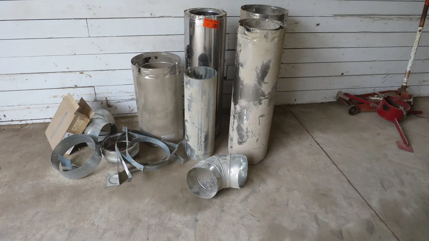 Assorted Chimney Parts