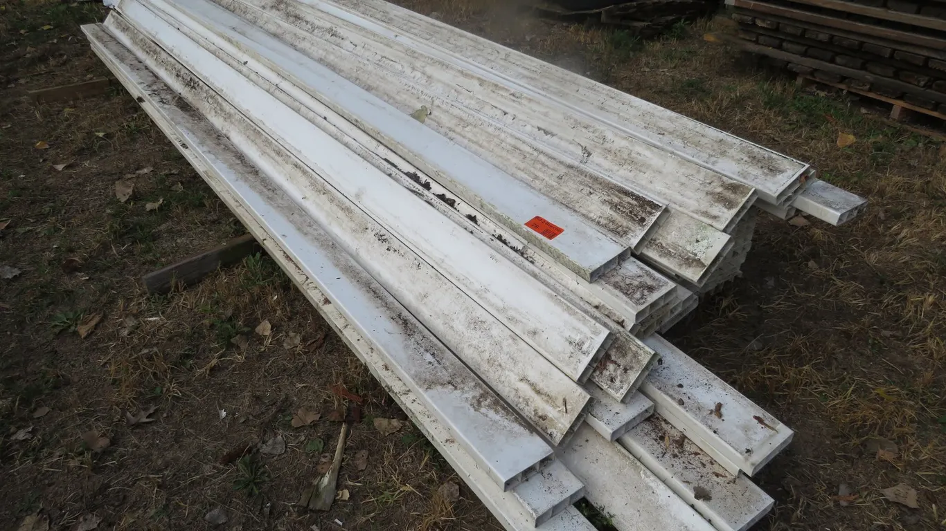 Approx. (59) New Plastic Fence Boards