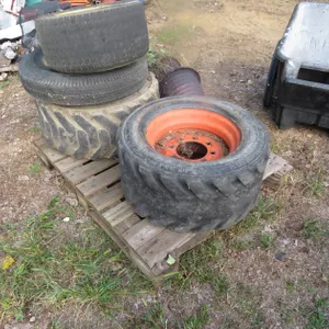 Pallet of Tires and Rims