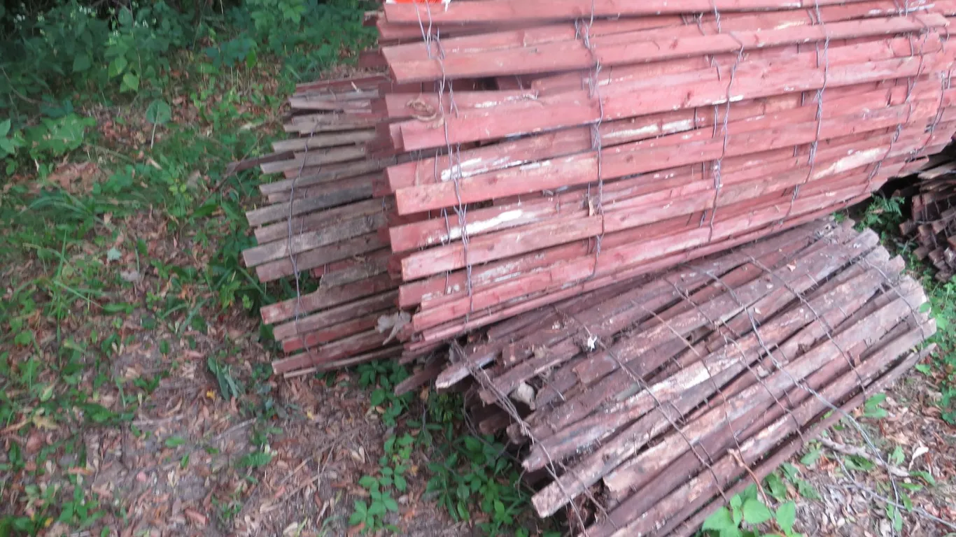 (5) Rolls of Wooden Snow Fence