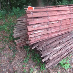 (5) Rolls of Wooden Snow Fence