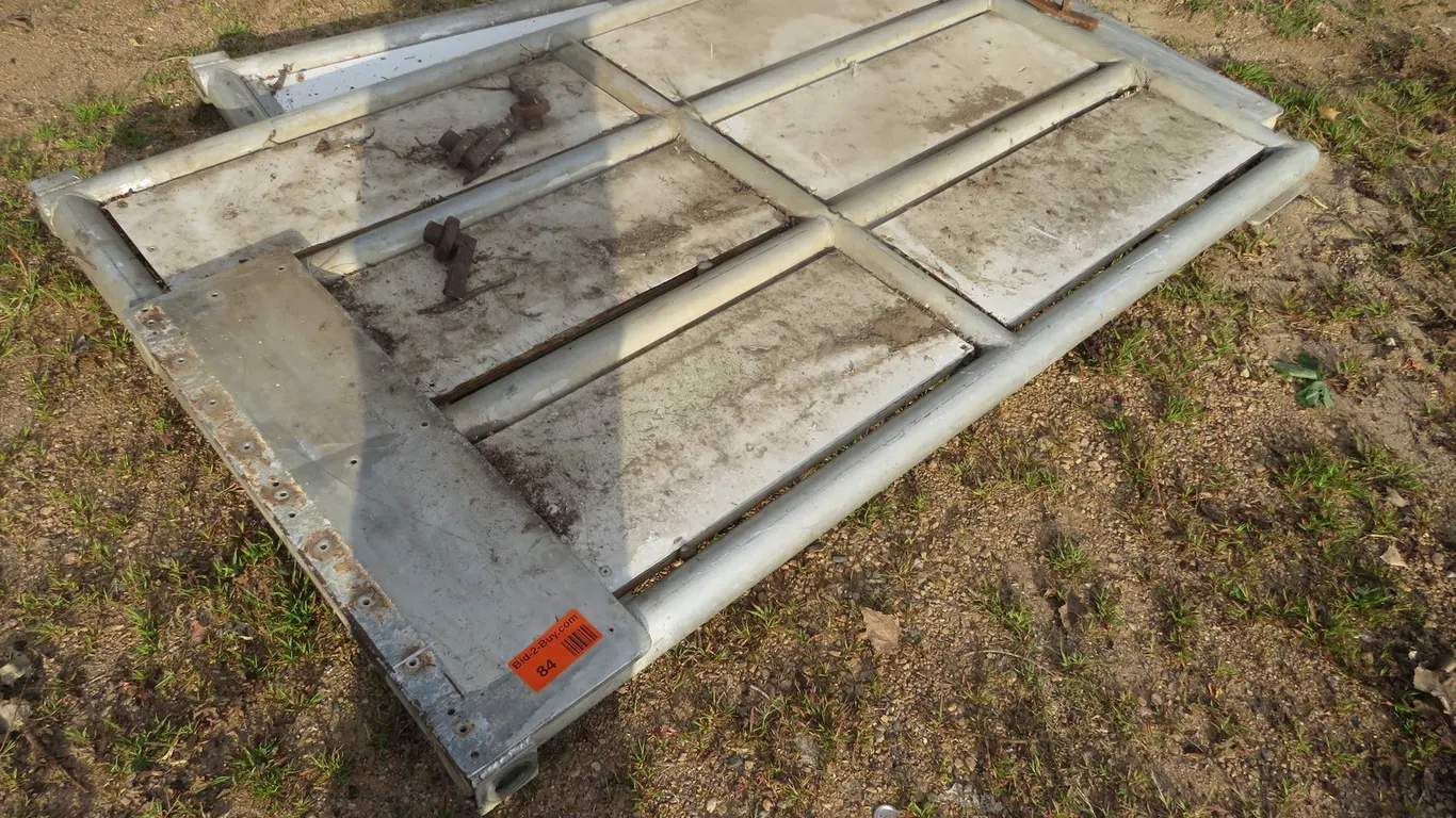 52"x81" Aluminum Double Gate