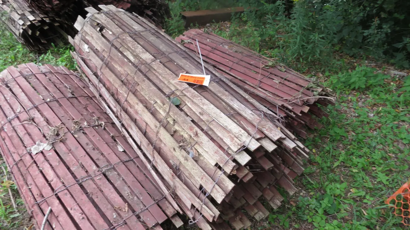 (4) Rolls of Wooden Snow Fence