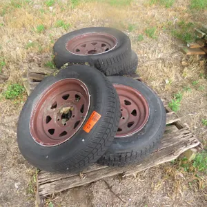 (4) Tires and Rims