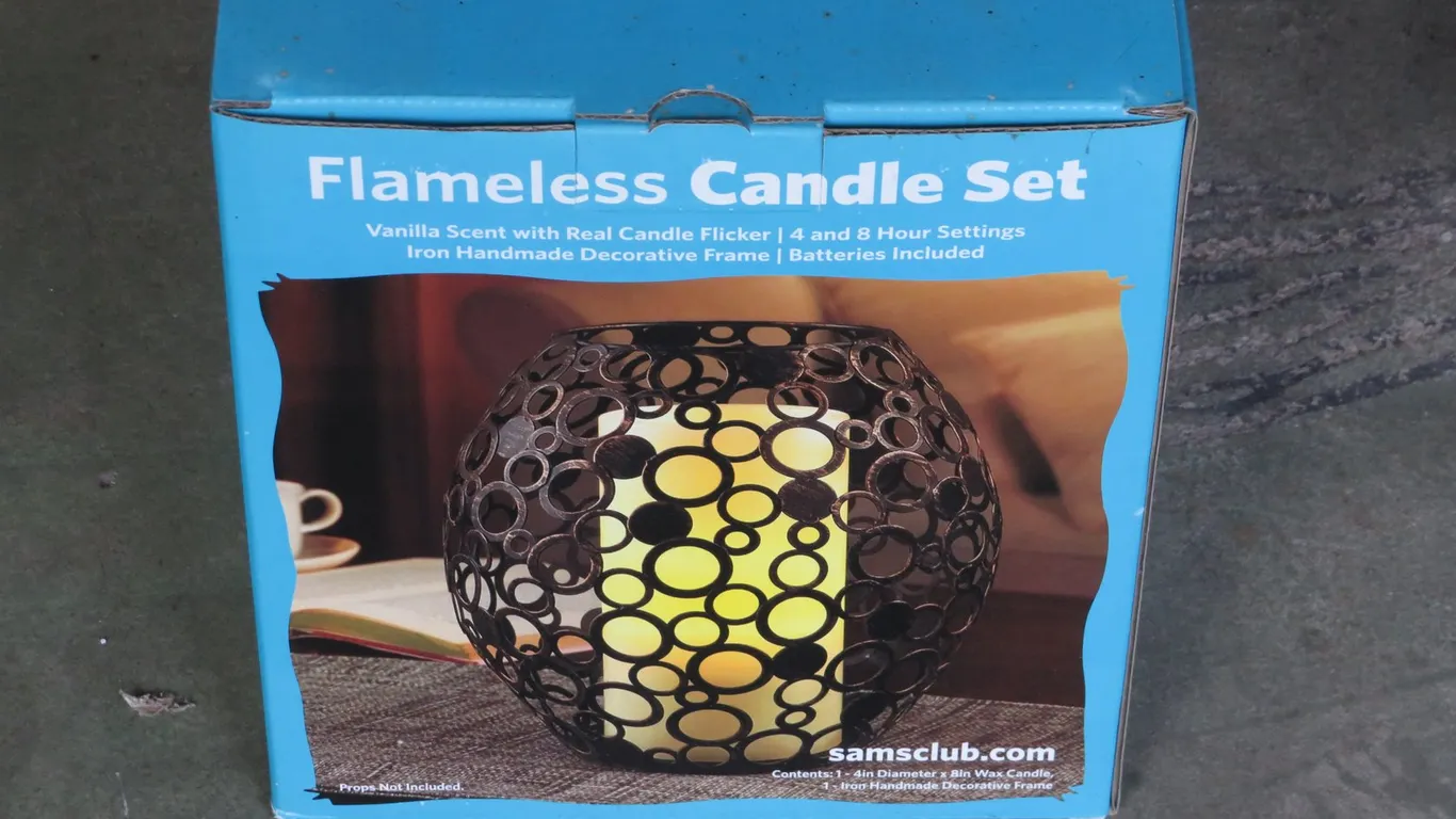 Flameless Candle Set