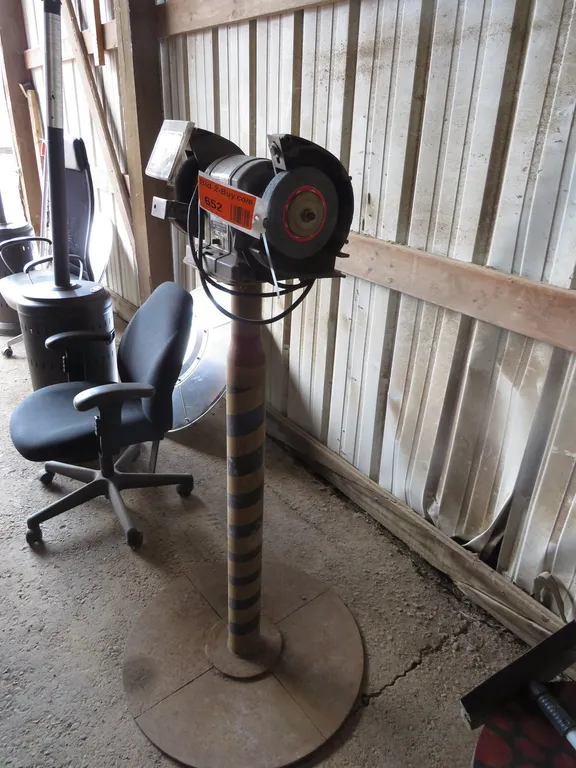 Grinder on Stand