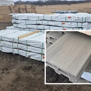 (48) 20' Khaki Solid Composite Deck Boards