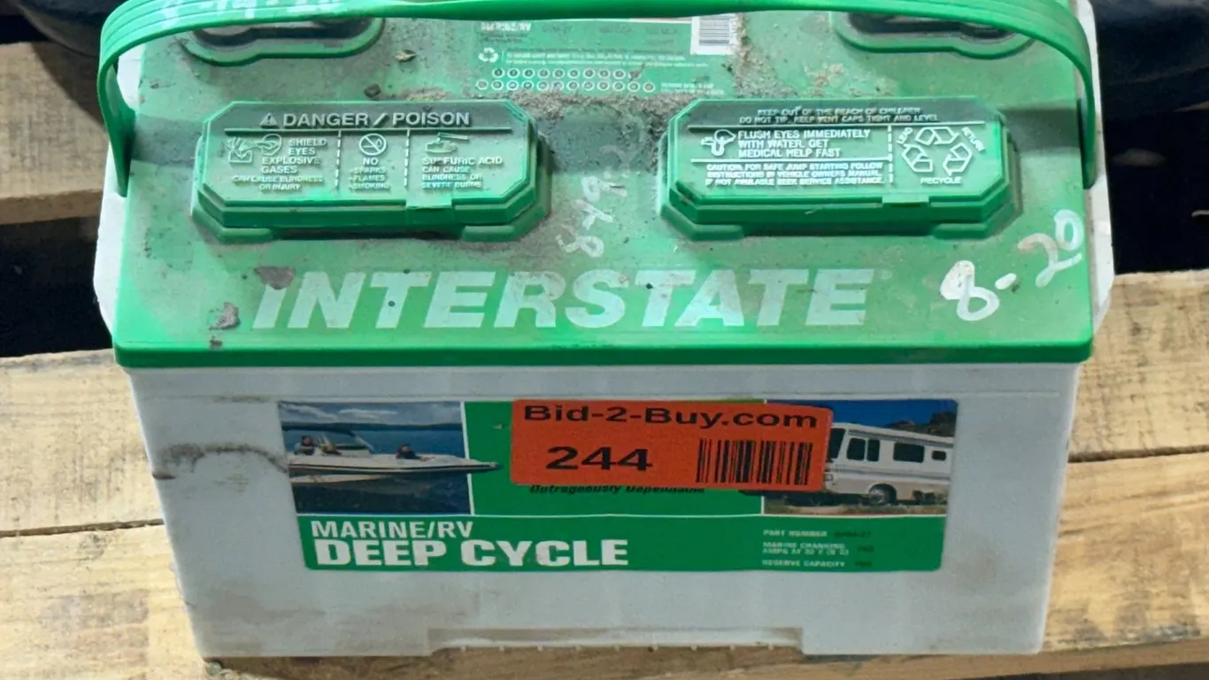 Interstate Marine/RV Deep Cycle Battery