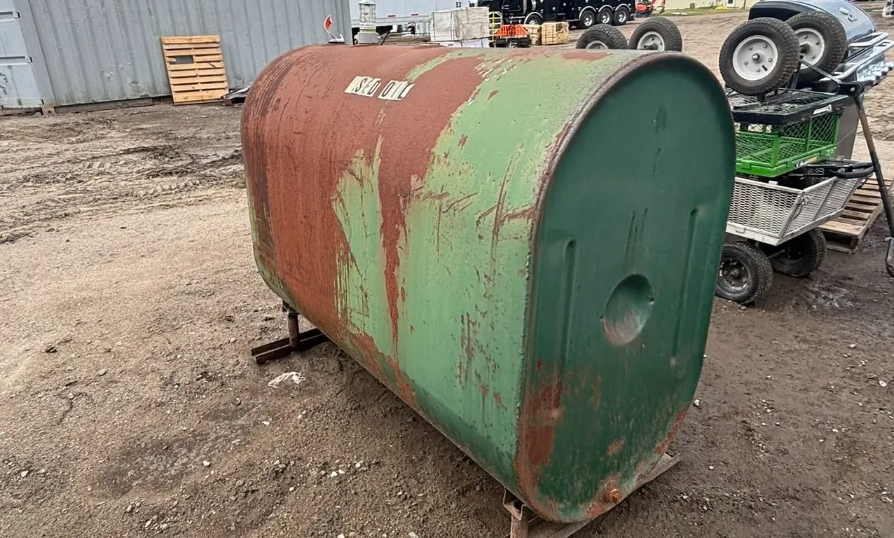 50-Gallon Oil Drum