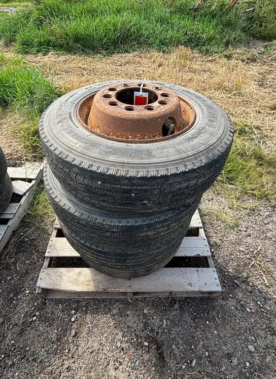 (4) Tires with Rims