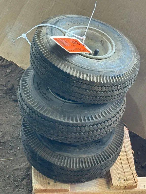 (3) 10" Tires