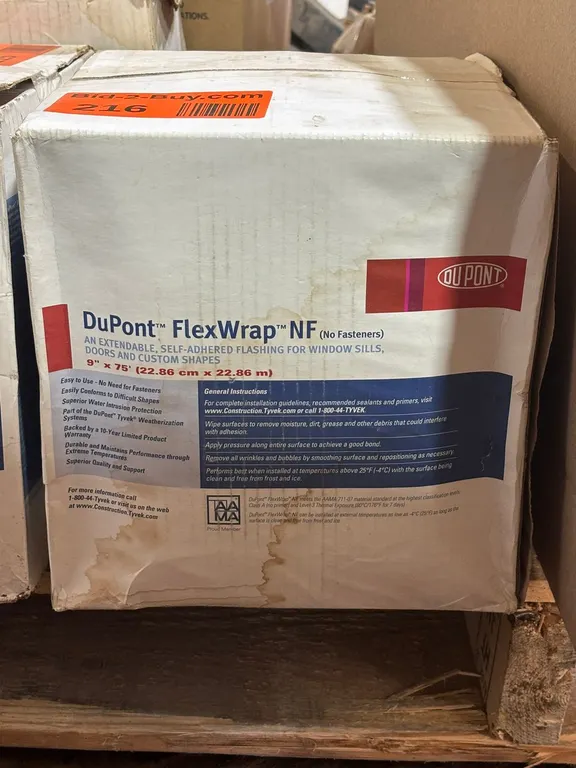 DuPont Flex Wrap Self-Adhering Window Sill Flashing