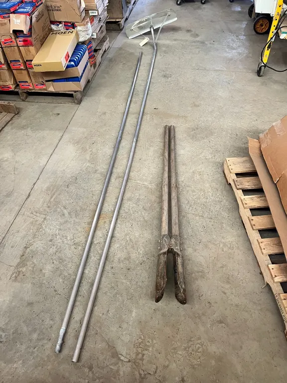 Snow Rake and Post-Holer