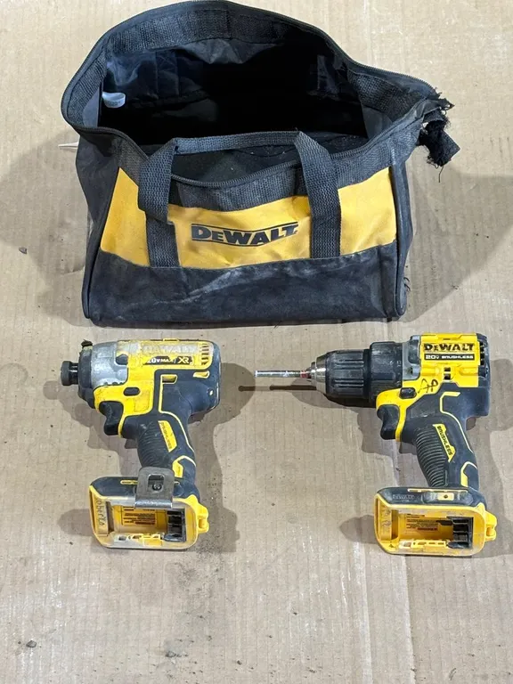 DeWalt Cordless Impact and 1/2" Cordless Drill