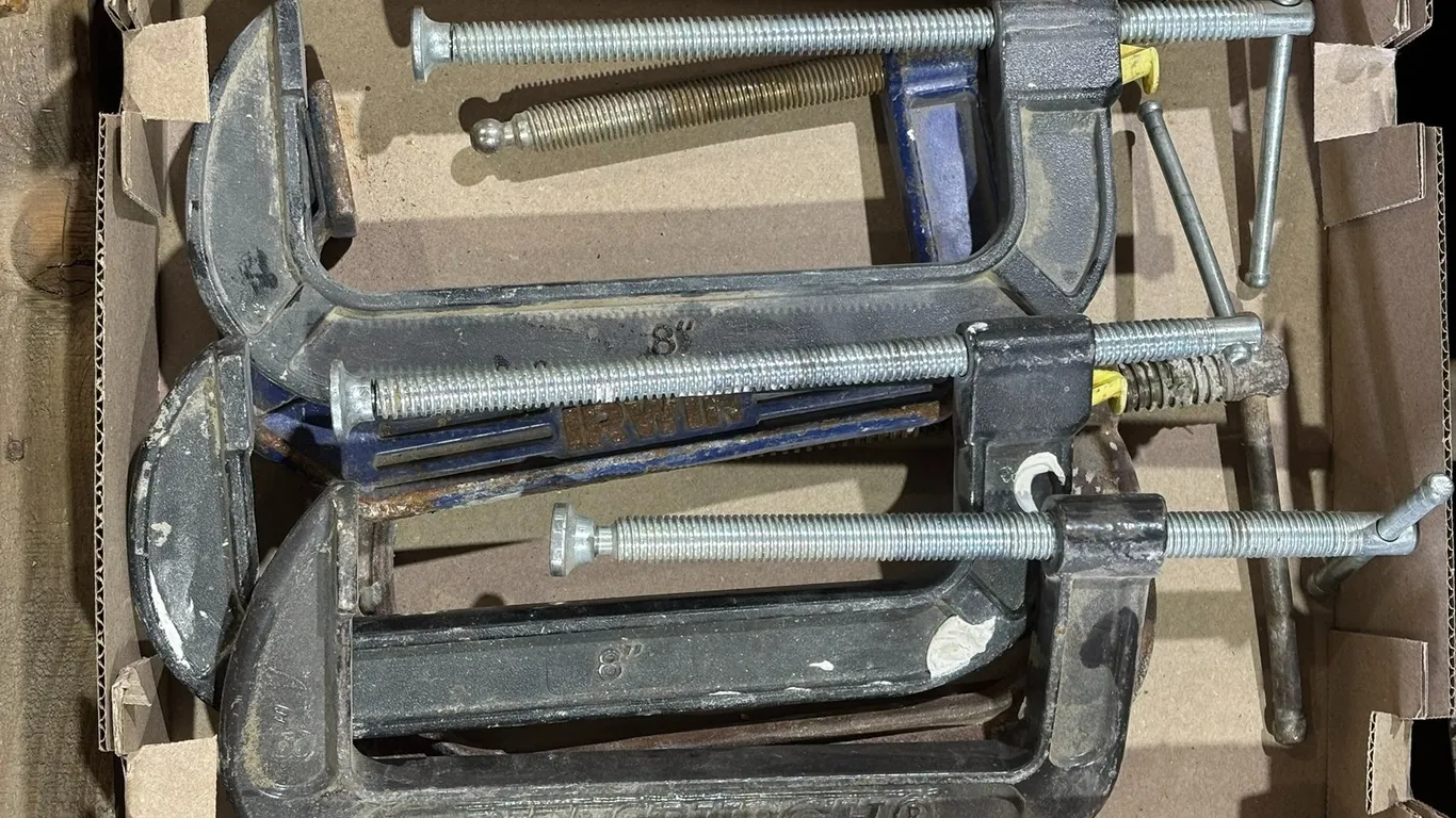 (4) 8" C-Clamps