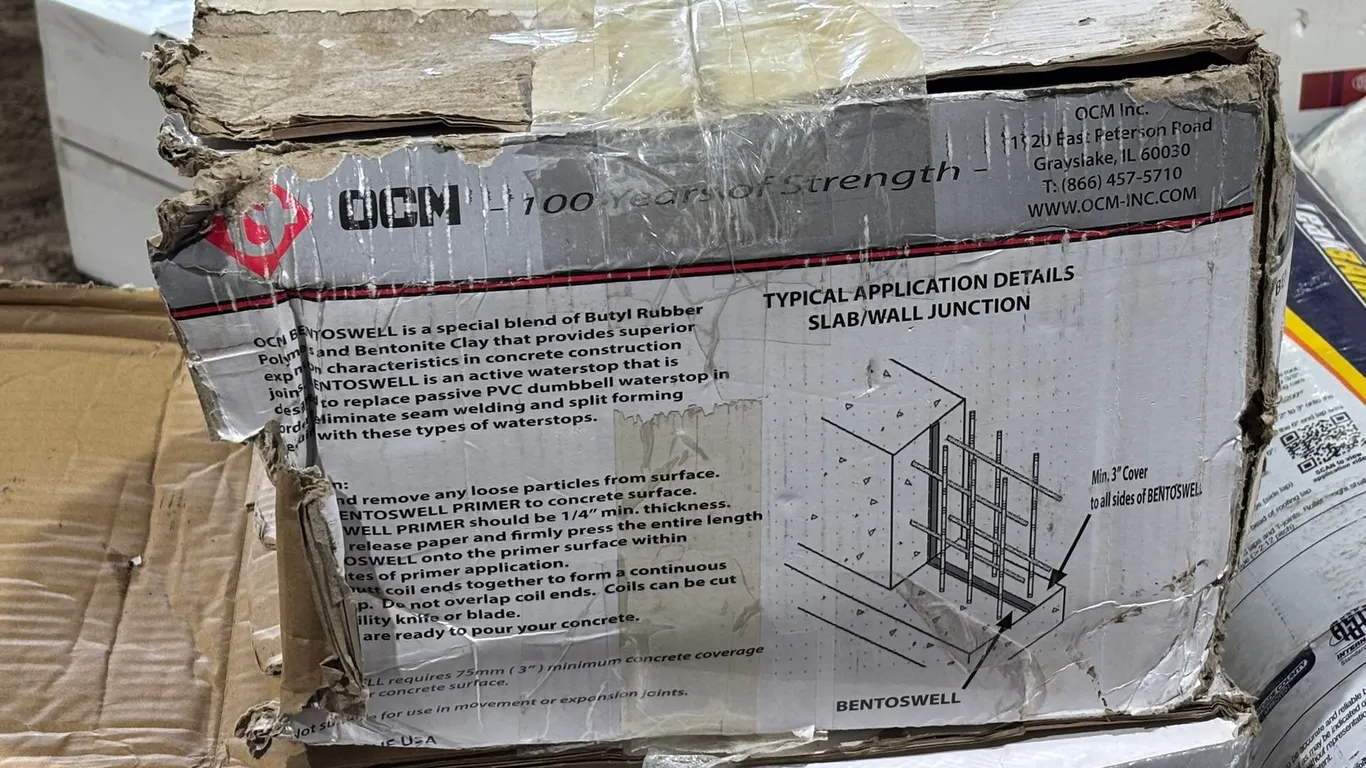 OCM Bentonswell Waterstop