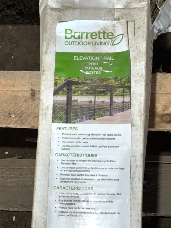 (1) Barrette RDI 38" End Post Stair