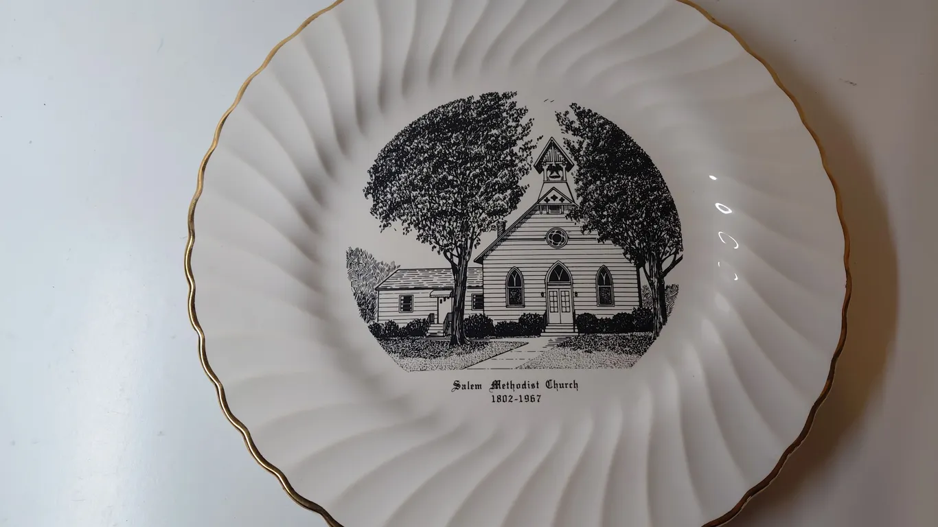 Salem UM Church Plate