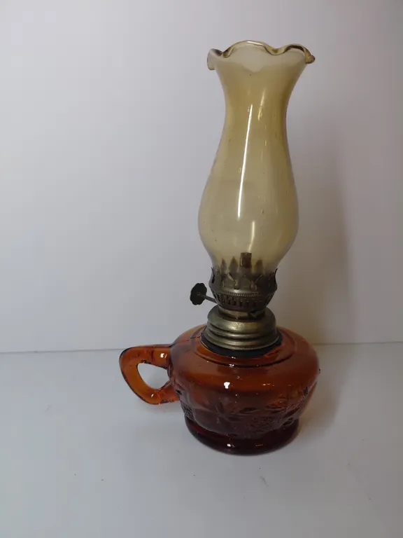 Vintage Finger Oil Lamp