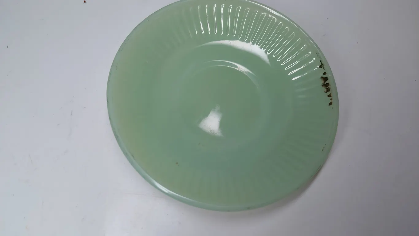 Vintage Fire King Jadeite Saucer