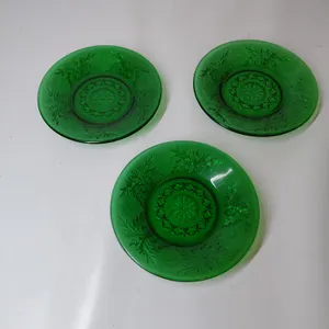 Vintage Anchor Hocking Glass Plates